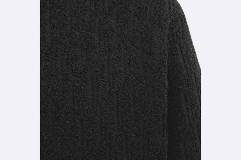 Dior Oblique Relaxed-Fit 후드 스웨터 4