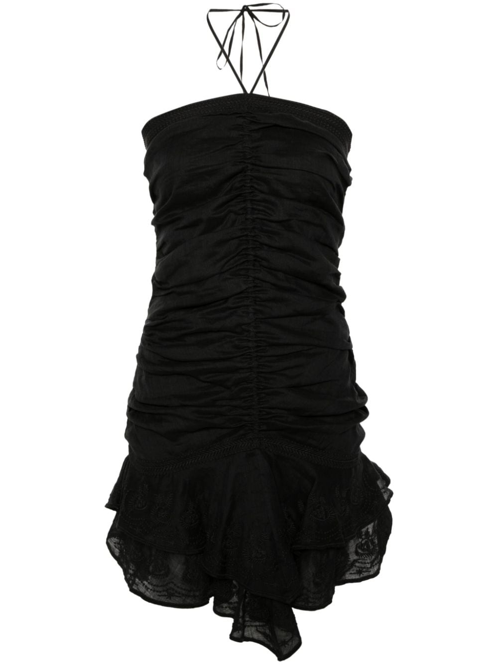 Emanuela ruched minidress - 1