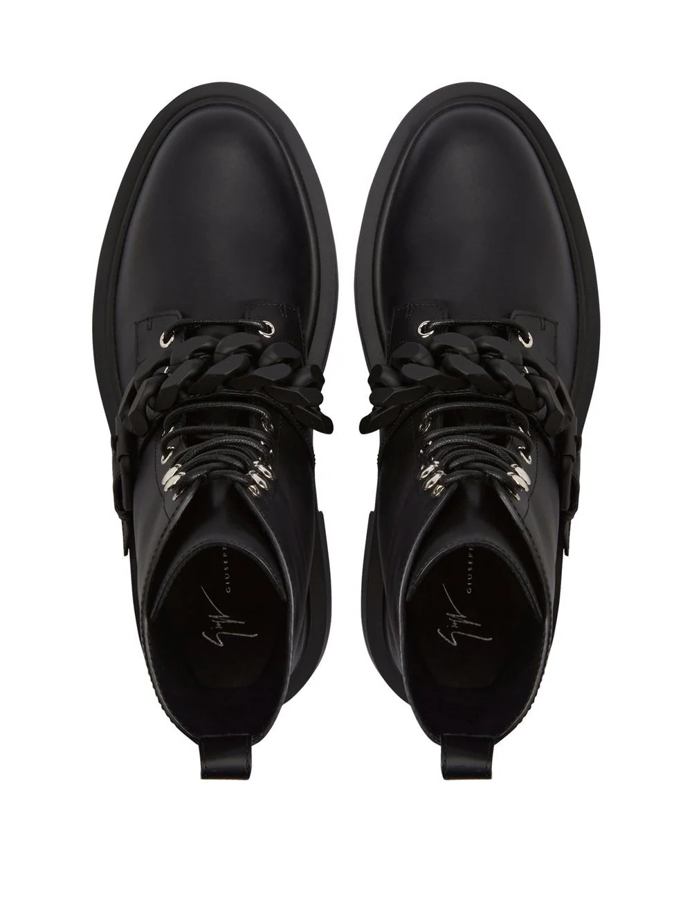 Adric chain-trim ankle boots - 4