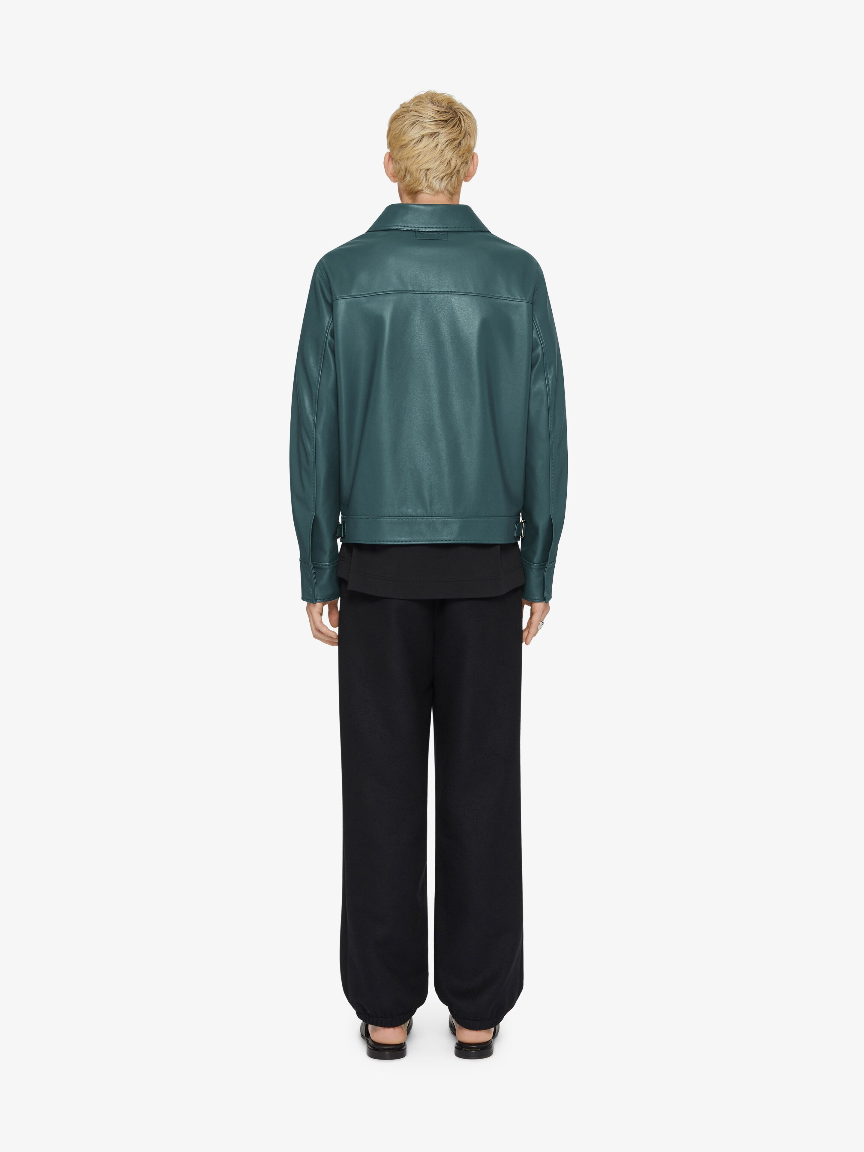JOGGER PANTS IN DOUBLE FACE WOOL AND CASHMERE - 2