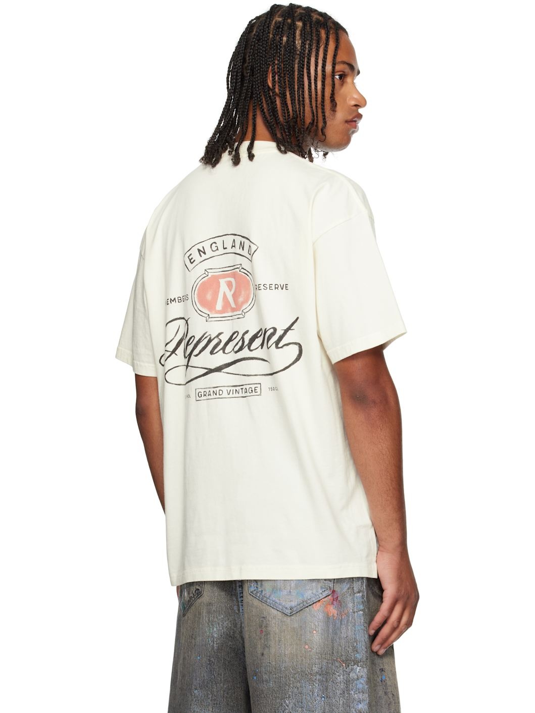 Off-White Grand Vintage Hand Drawn T-shirt - 3