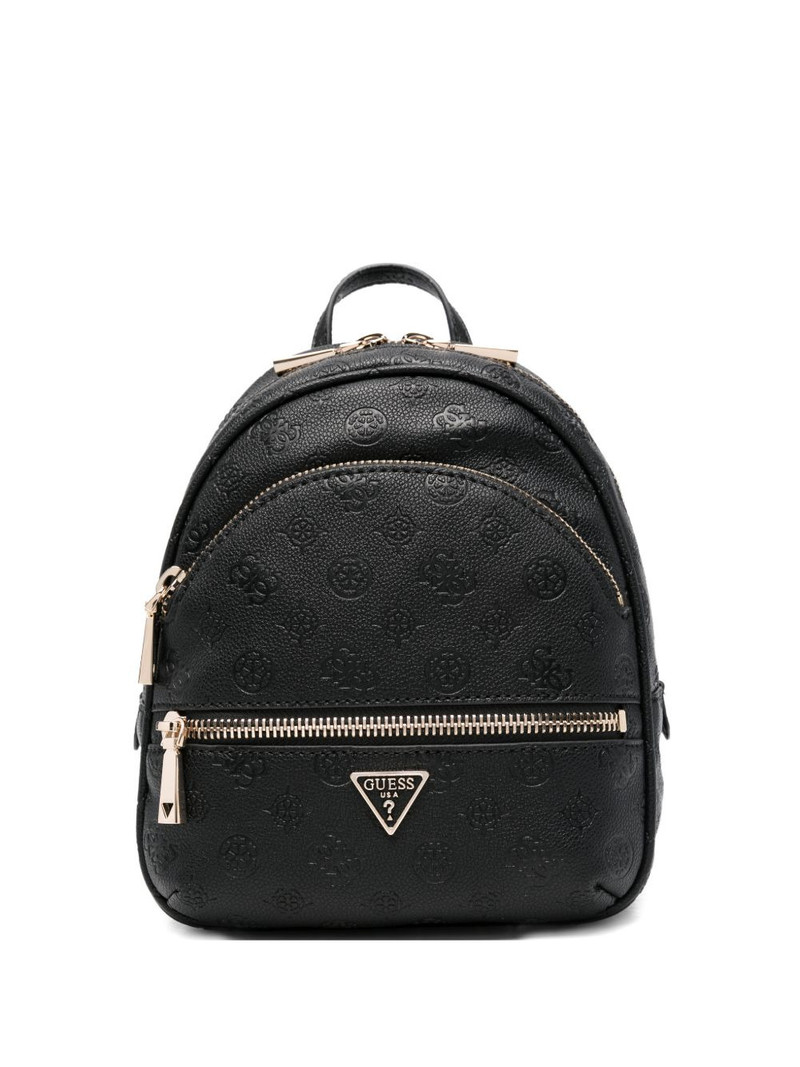 debossed-logo zip backpack 1
