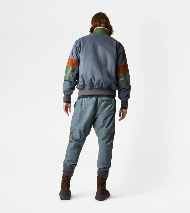 TOD'S TROUSERS WITH DRAWSTRING - GREY 3