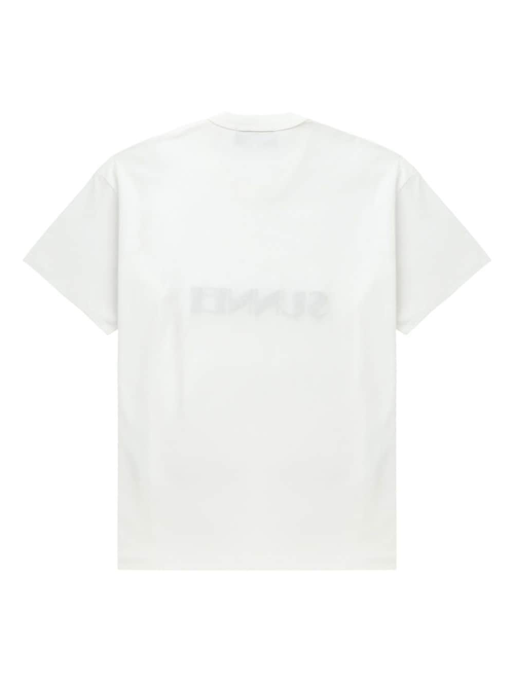 logo-print cotton T-shirt - 6