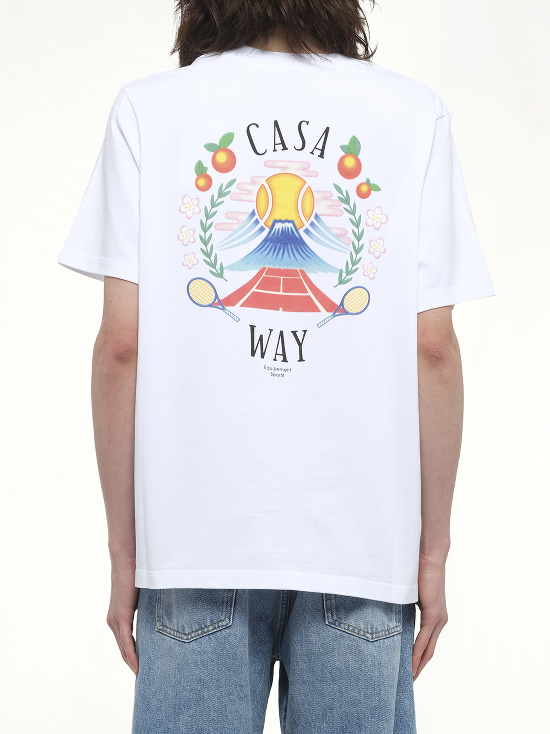 Casaway Mountain T-Shirt in White - 6