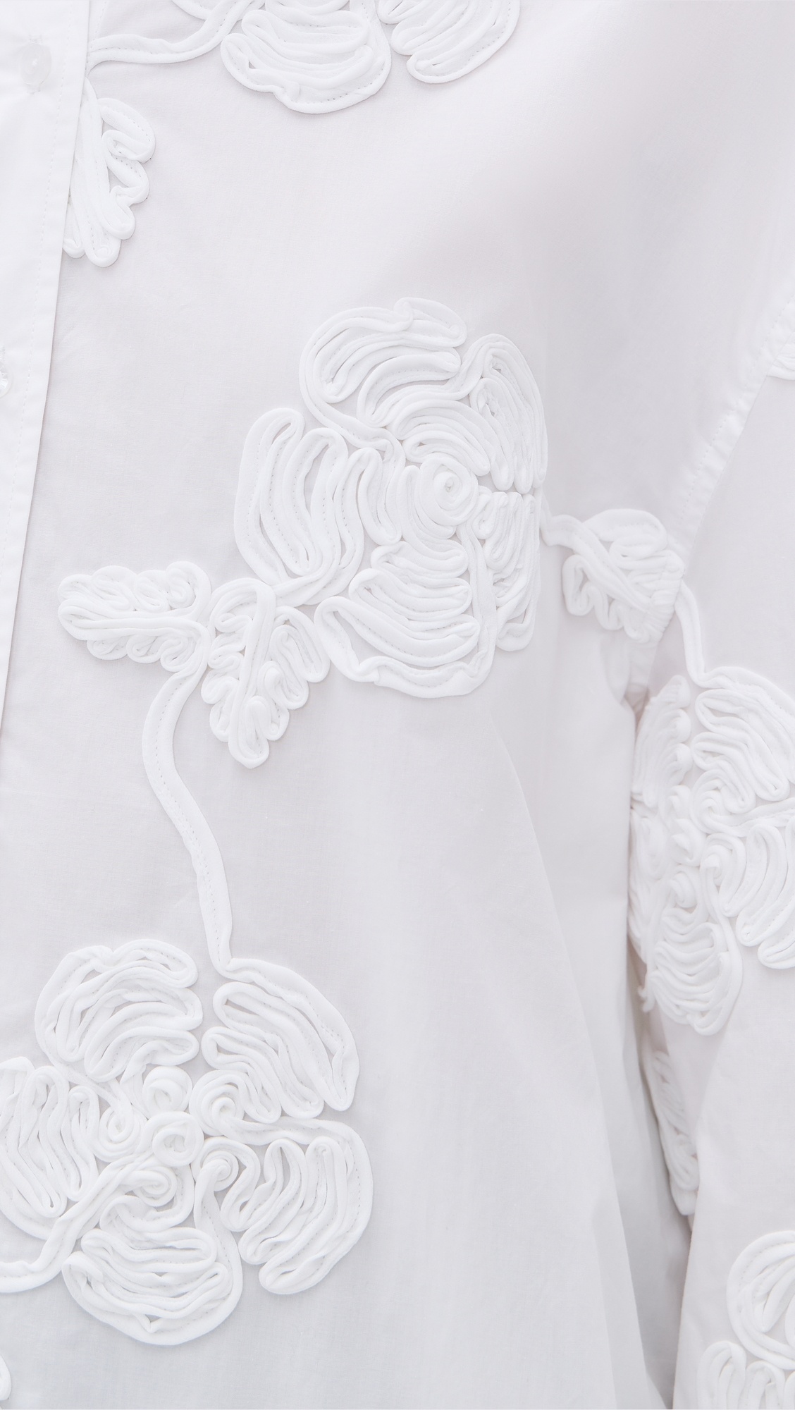 Flower Oversized Shirt - 5