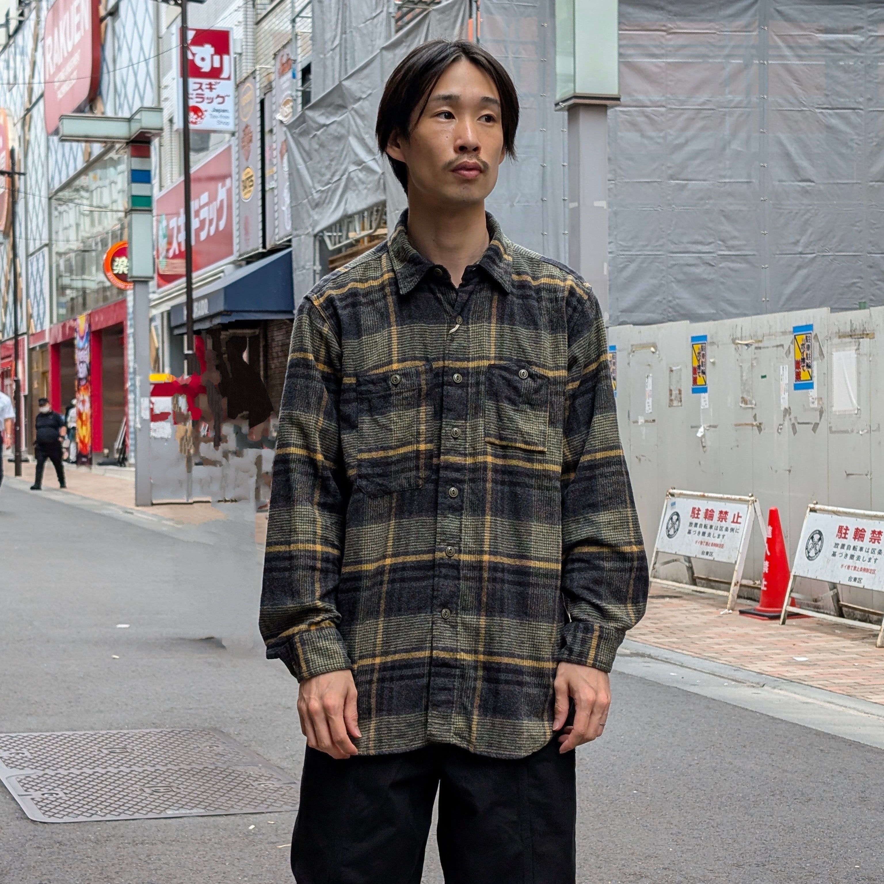 Work Shirt - Cotton Plaid Flannel - PS022 - 11