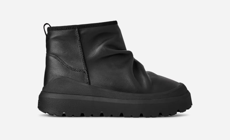 ® Men's Heritage Utility Mini Noir Leather Classic Boots in Black 1