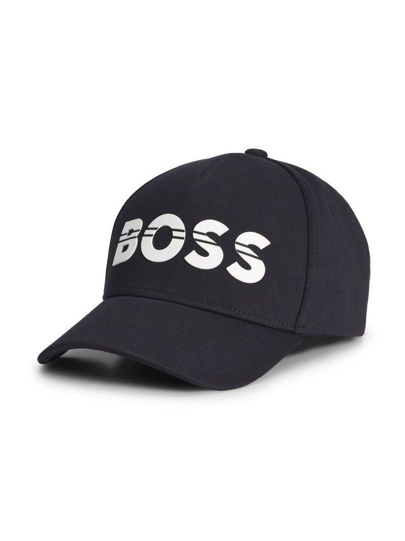 BOSS logo-appliqué cap outlook