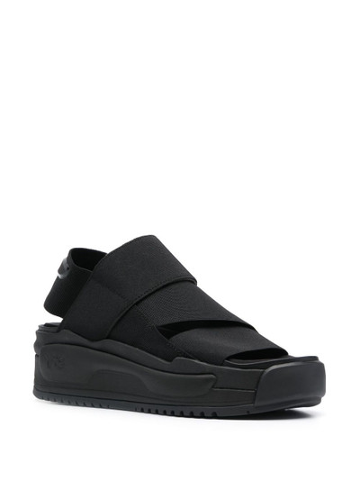 Y-3 Rivalry elasticated-strap sandals outlook