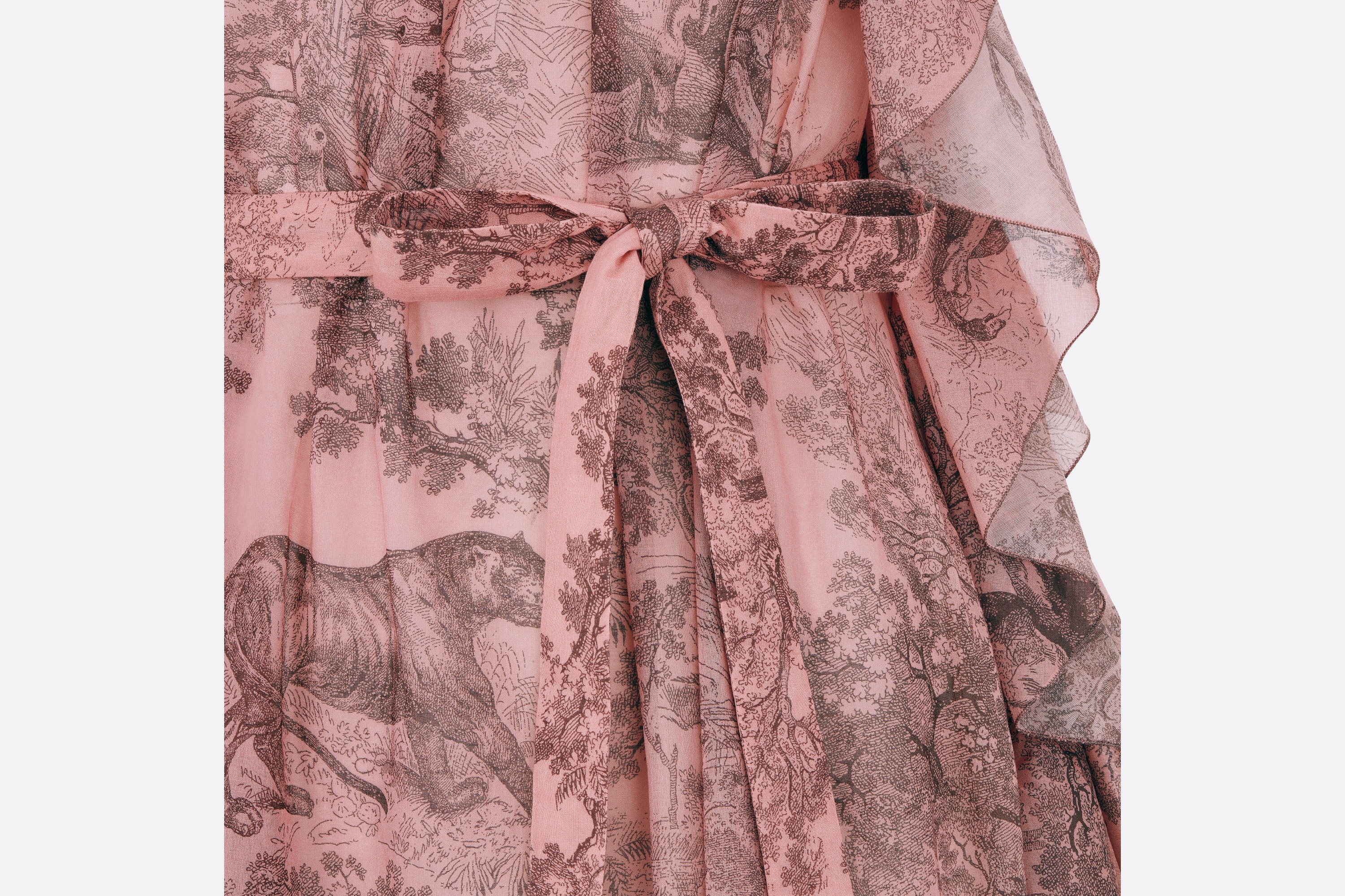 Dioriviera Long Ruffled Dress - 3
