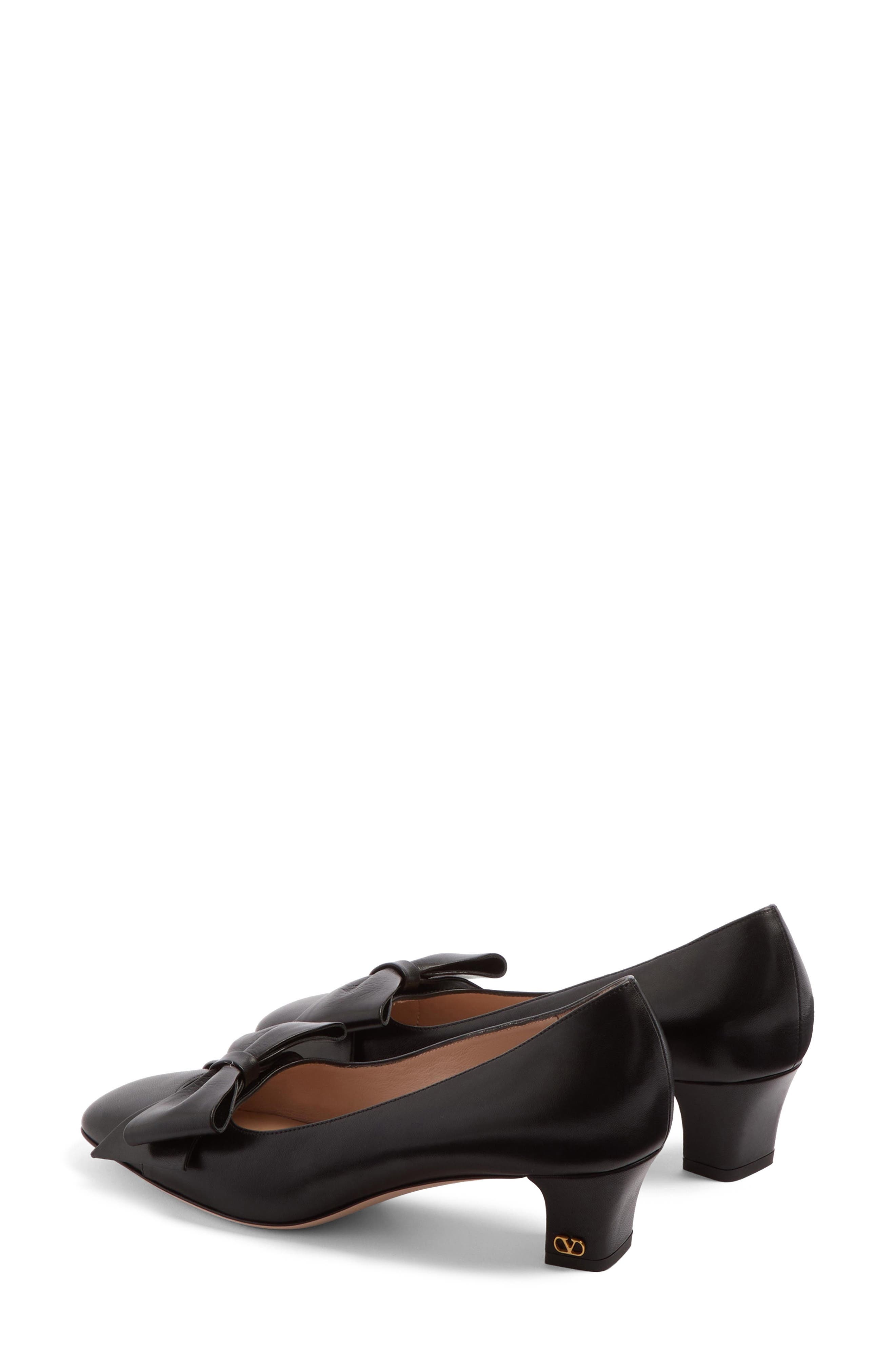 Valentino Garavani Bowow Pump in Black at Nordstrom - 2