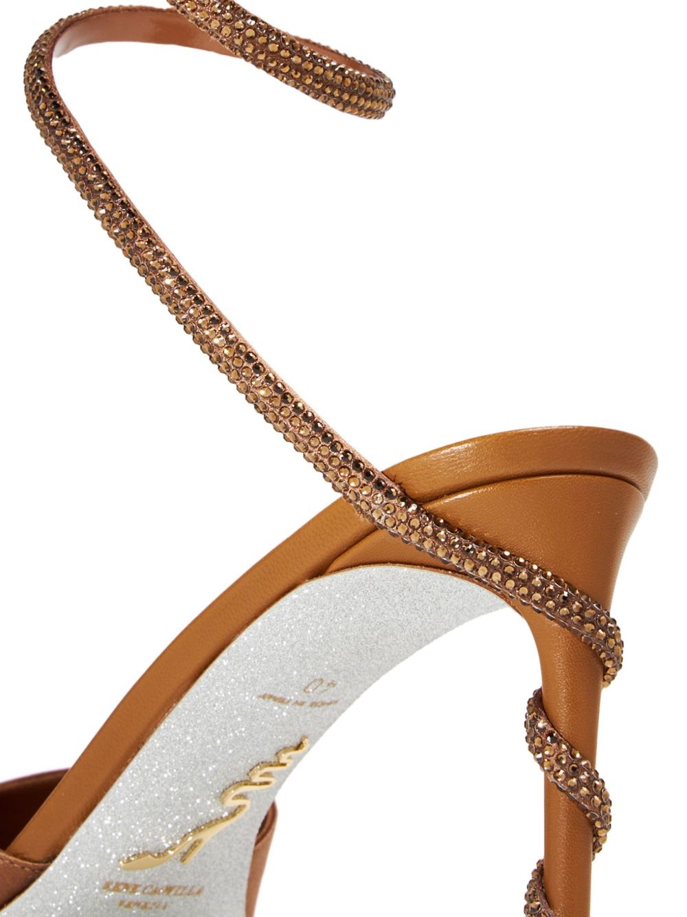80mm satin pumps - 4