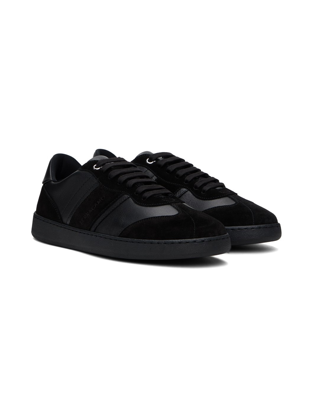 Black Signature Low Sneakers - 4