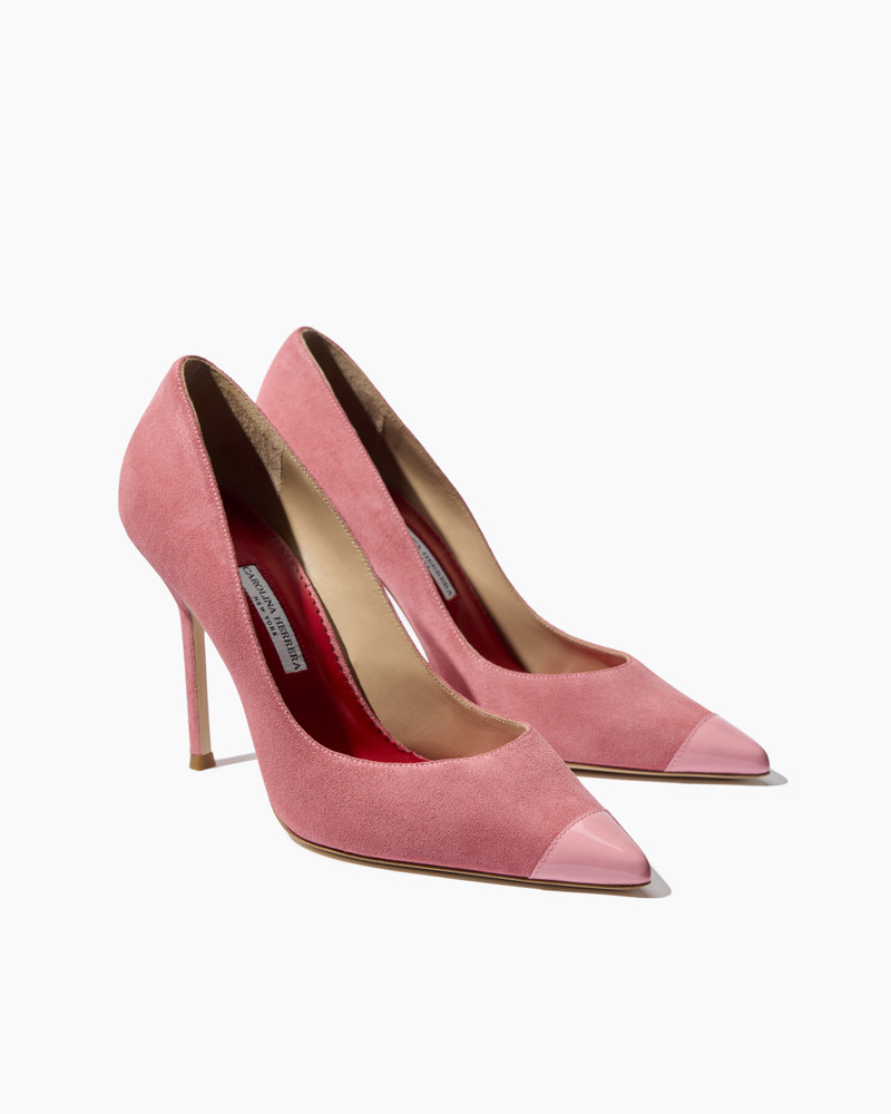 CAROLINA HERRERA Patent Toe-Cap Pumps outlook