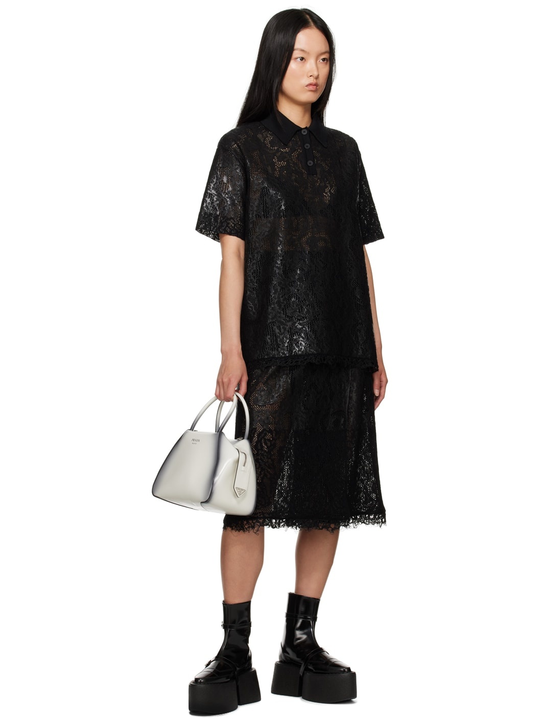 SSENSE Exclusive Black Polo - 4