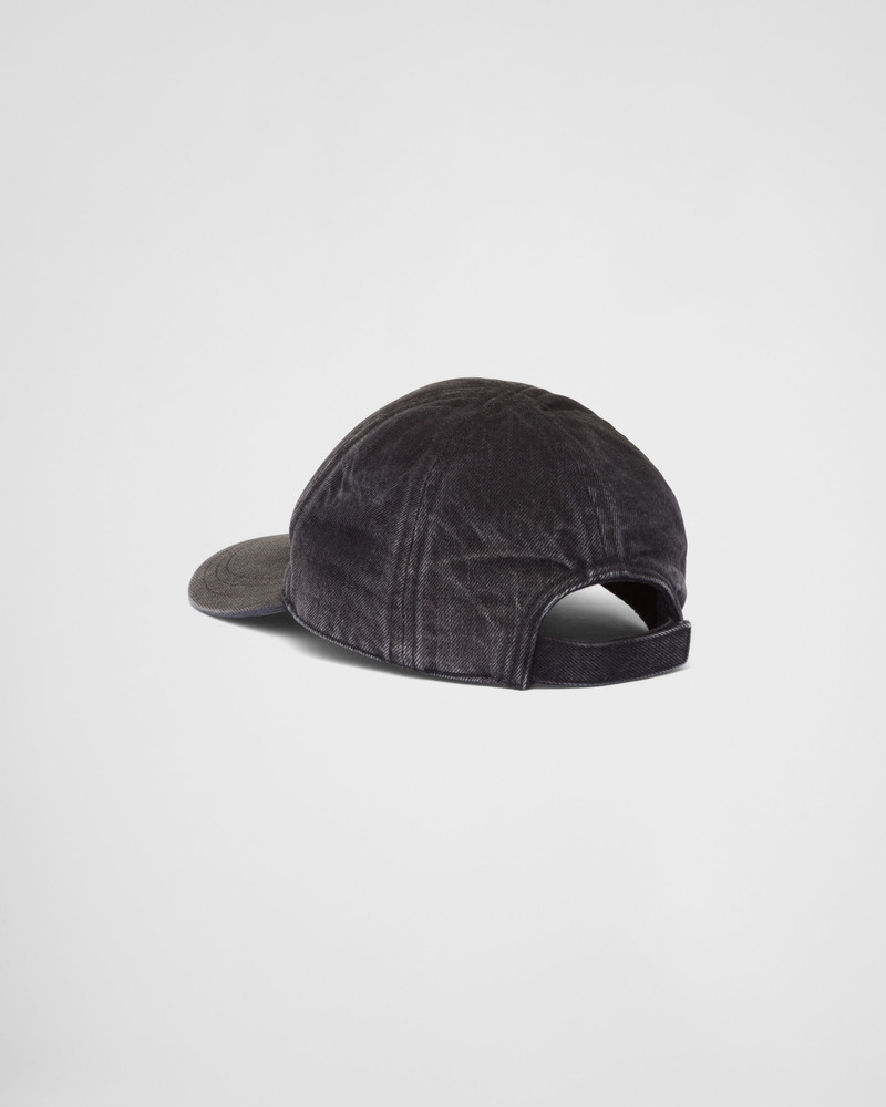 Denim baseball cap 3