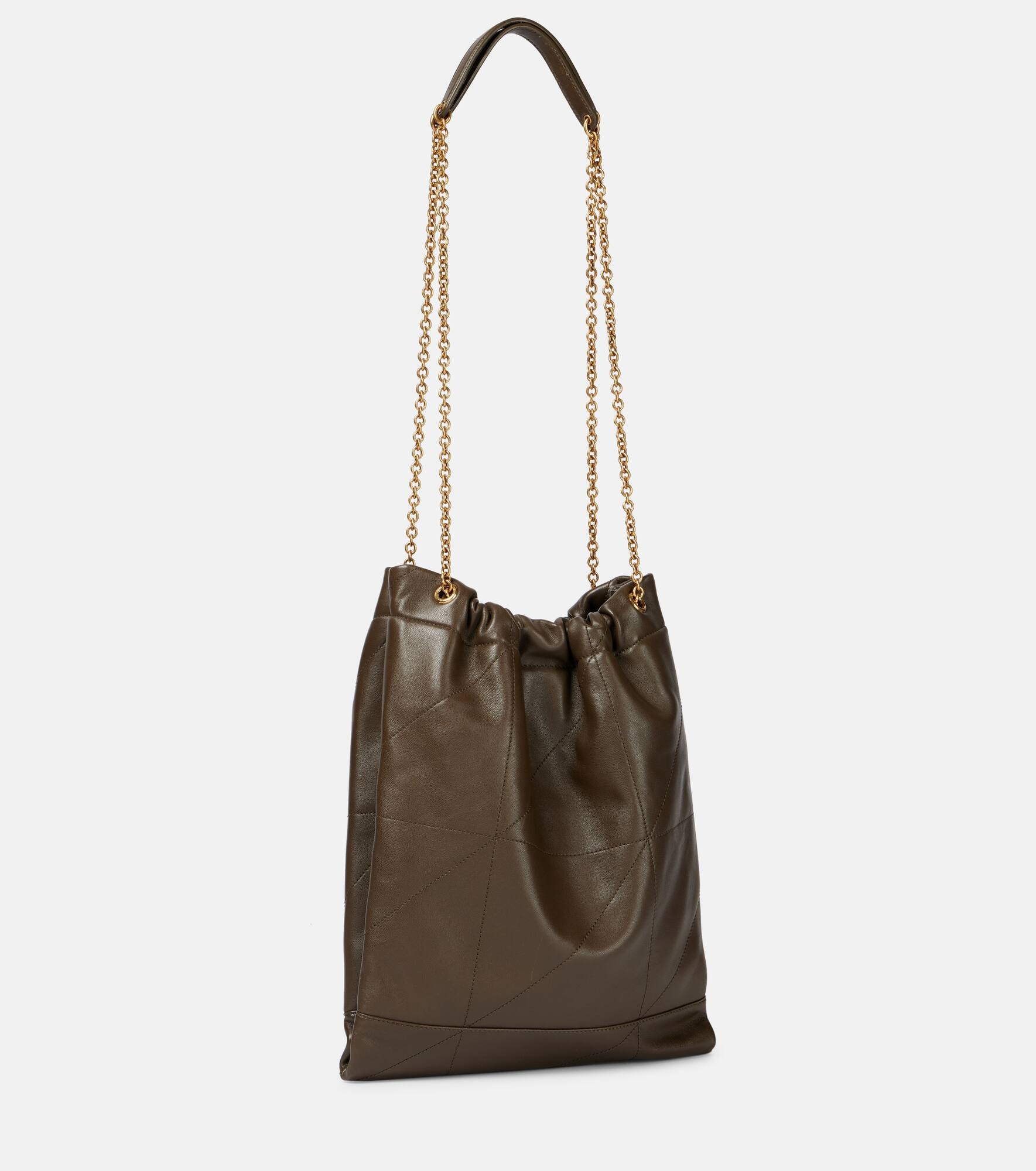 Jamie 4.3 Pochon quilted leather bucket bag - 4