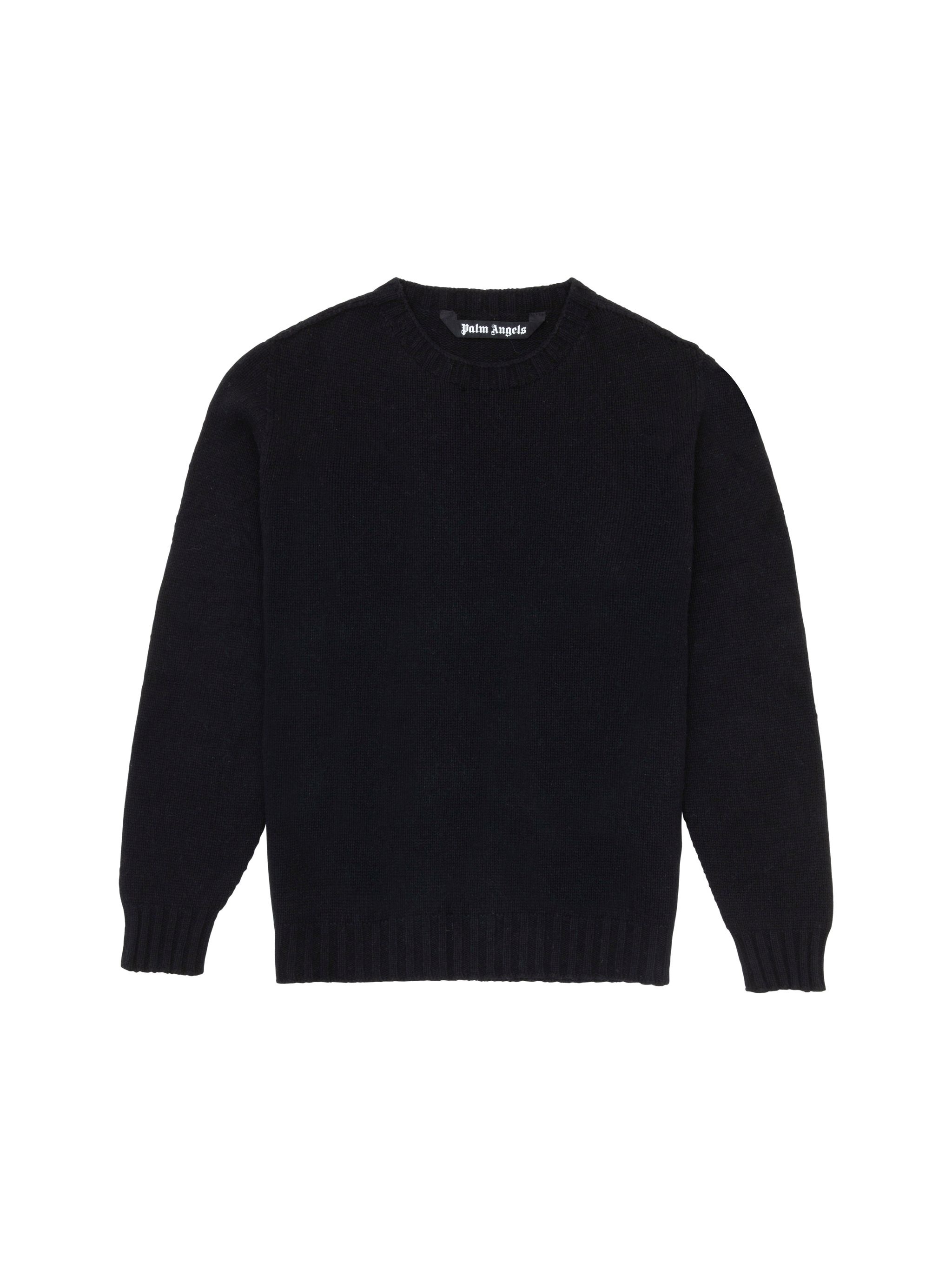 CURVED LOGO SWEATER - 1