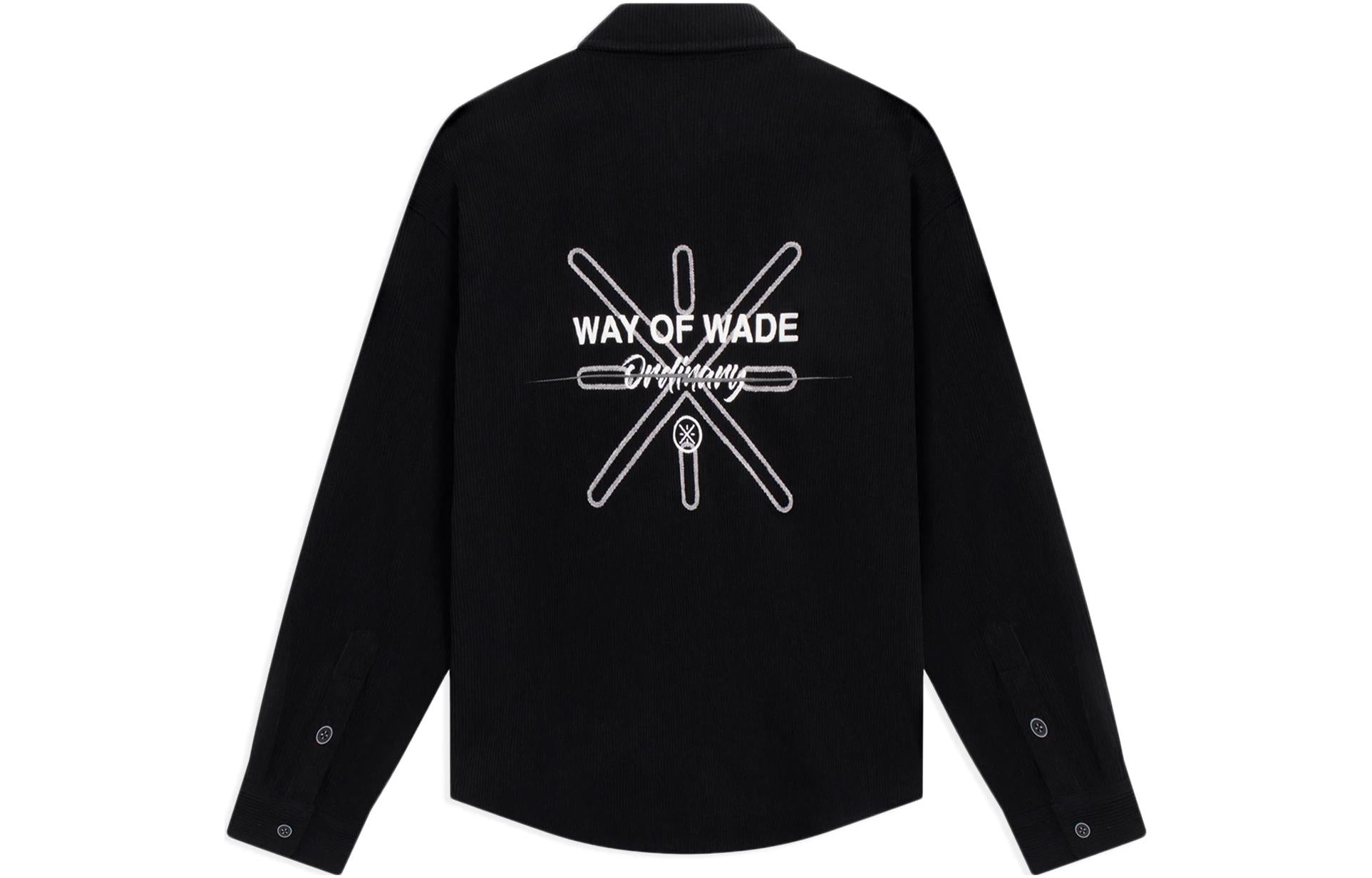 Li-Ning Way Of Wade Graphic Corduroy Jacket 'Black' AFDSB25-1 - 2