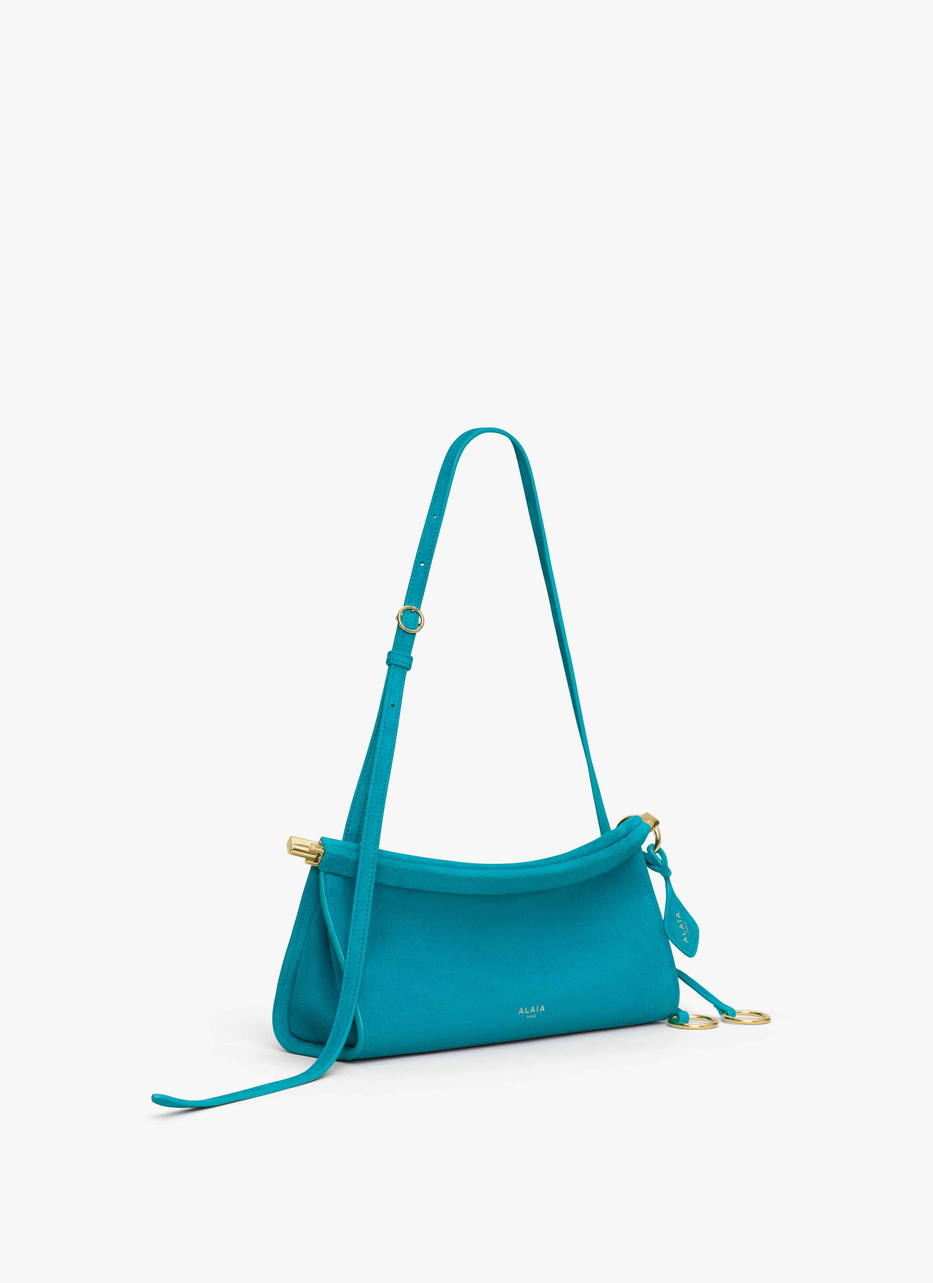 LE CLICK EAST WEST SMALL BAG IN SUEDE - 3