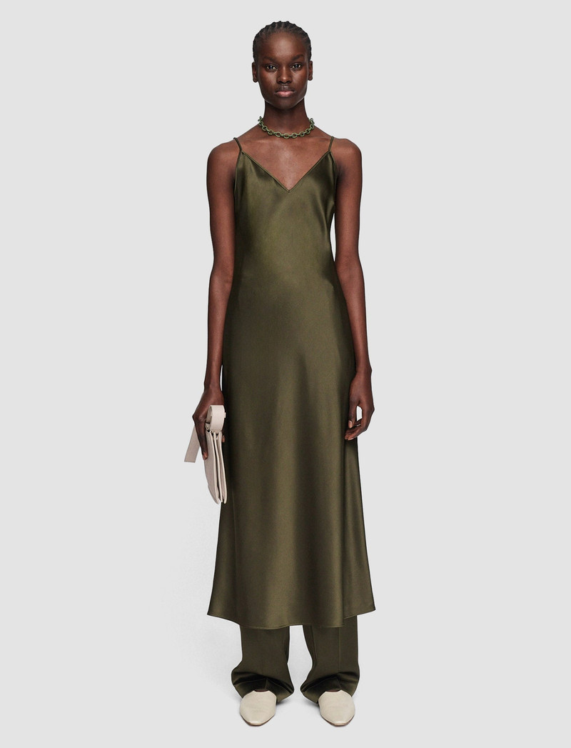 JOSEPH Silk Satin Clea Dress outlook