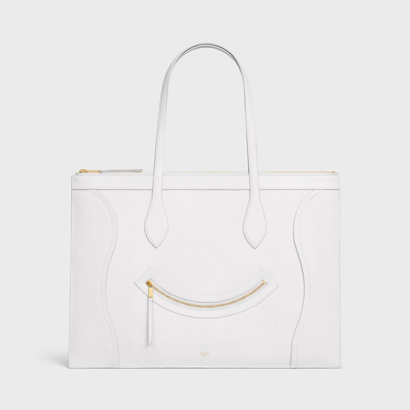 FLAT CABAS NEW LUGGAGE IN GLOSSY CALFSKIN 1