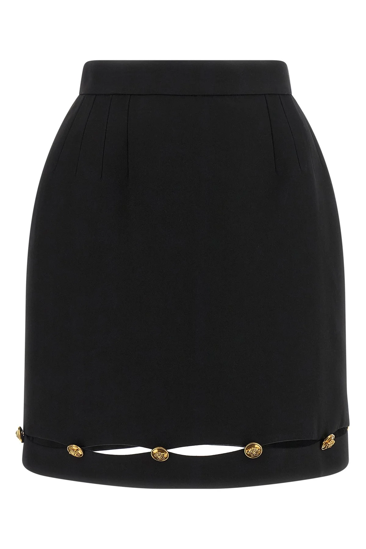 Grain De Poudre Wool Skirt - 1