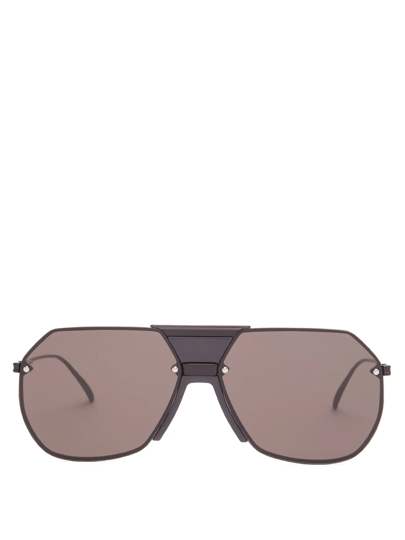 Aviator metal sunglasses - 1