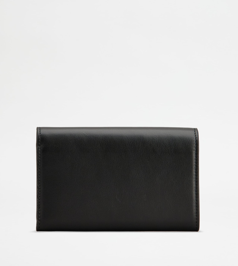 WALLET IN LEATHER - BLACK 2