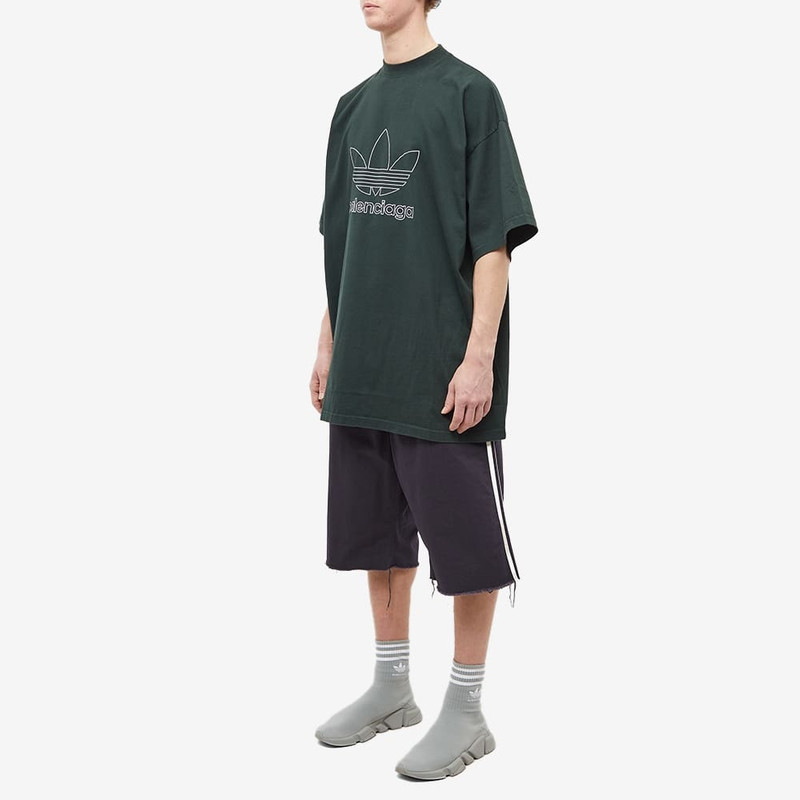 Balenciaga / Adidas Shorts in Black 4