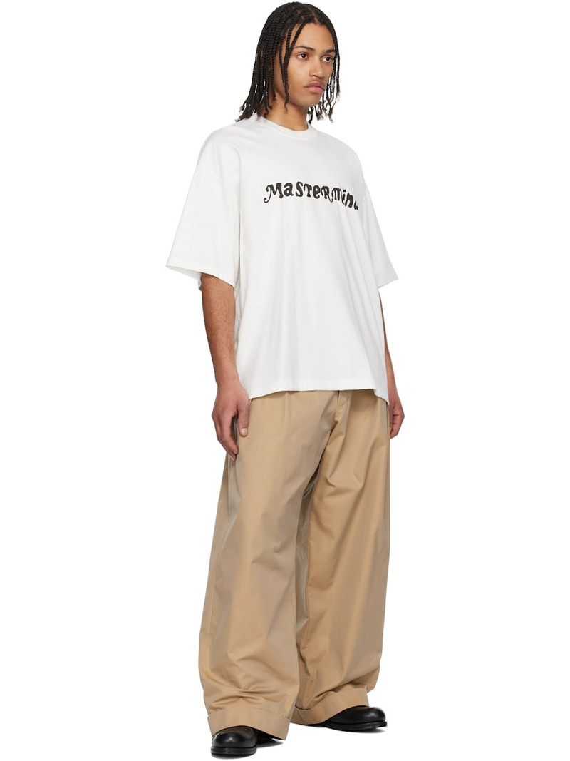 mastermind JAPAN White Boxy 'Destiny' T-shirt outlook