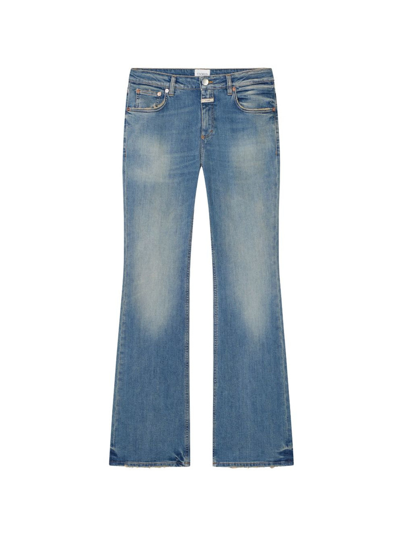 Jovanna raw-hem jeans 1
