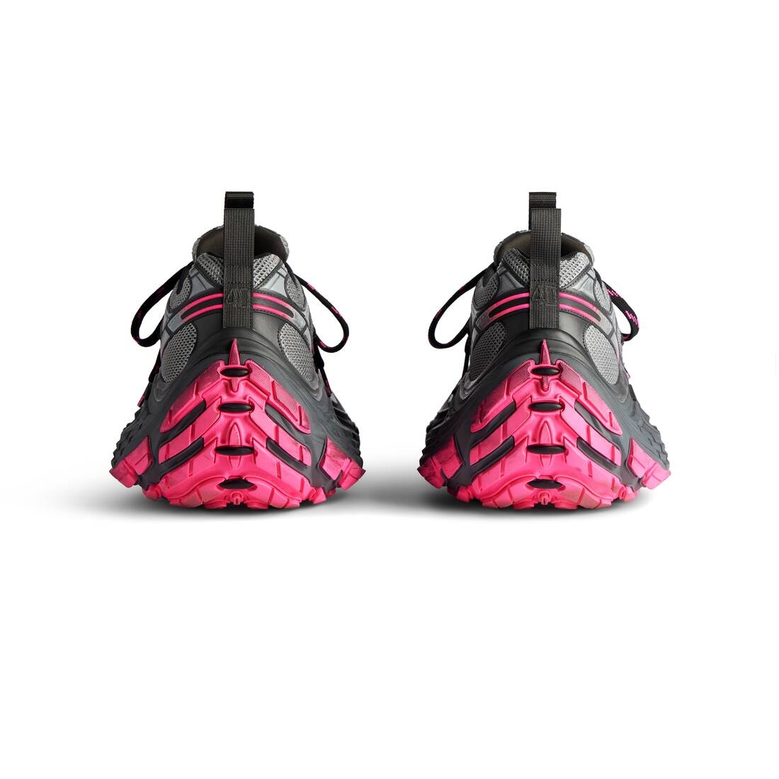 Balenciaga: Black & Pink 10XL Sneakers | SSENSE