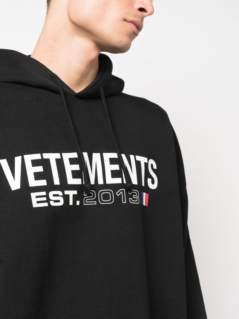 logo-print hoodie 6
