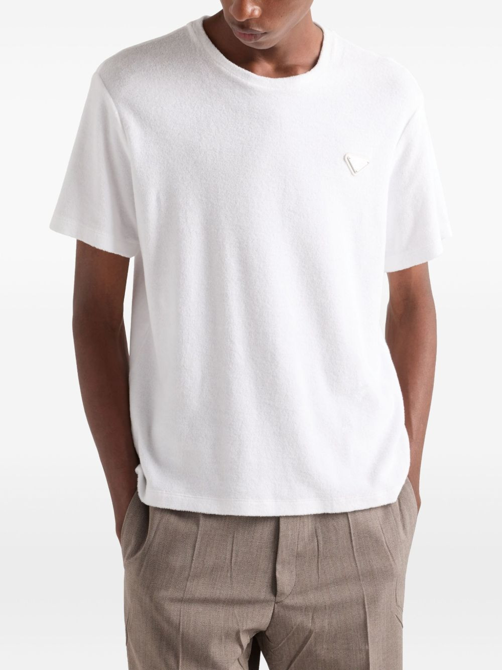 logo cotton t-shirt - 5