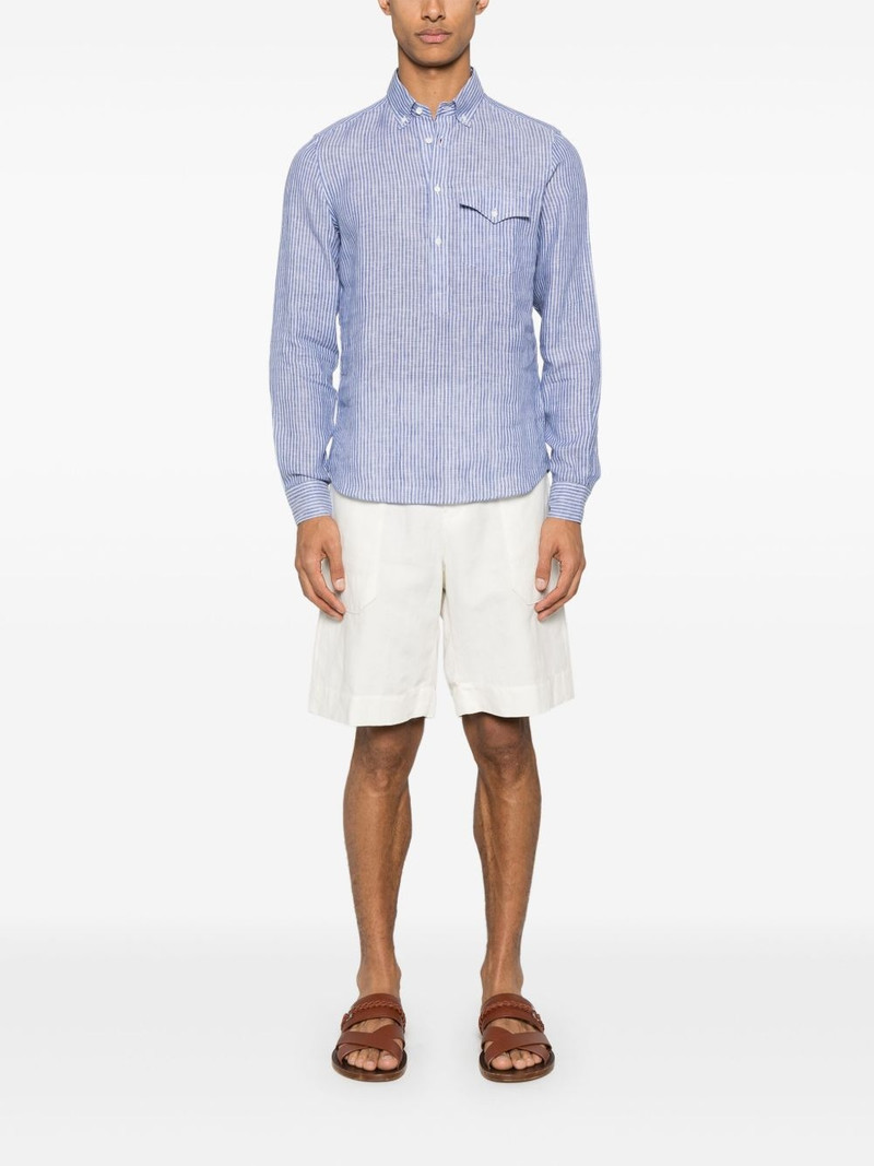 Brunello Cucinelli striped shirt outlook