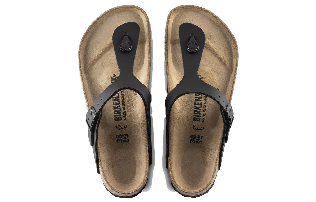 Birkenstock Birkenstock Gizeh Birko-Flor Narrow Fit 'Black' 0043693 - 2