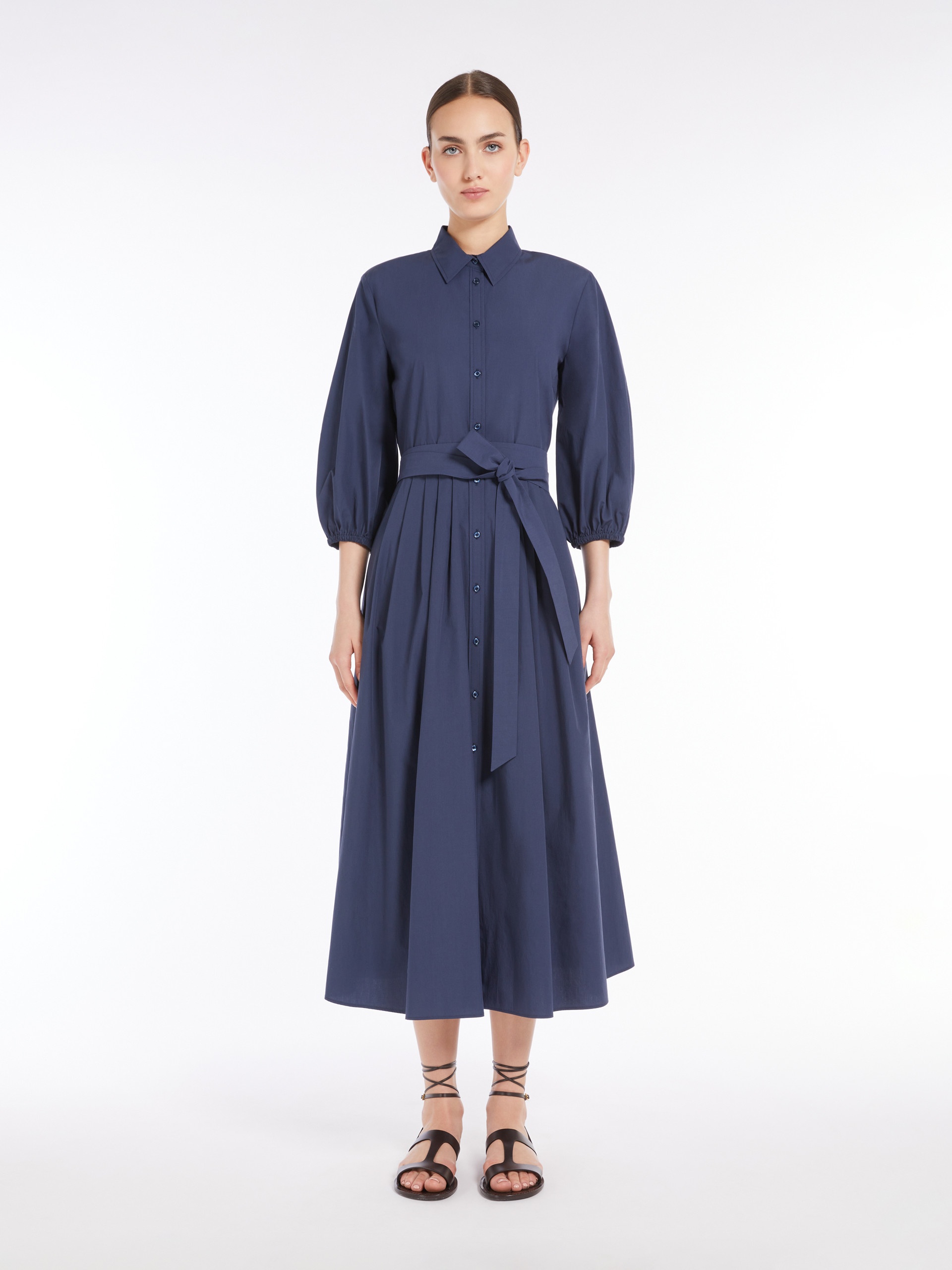 KENTIA Cotton shirt dress - 3