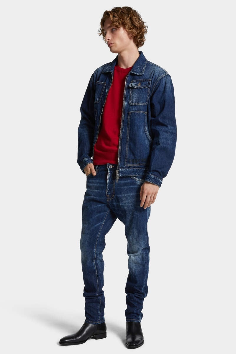 DARK SEMPLICE COOL GUY JEANS - 3