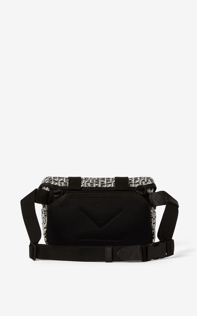 KENZO Courier jacquard belt bag outlook