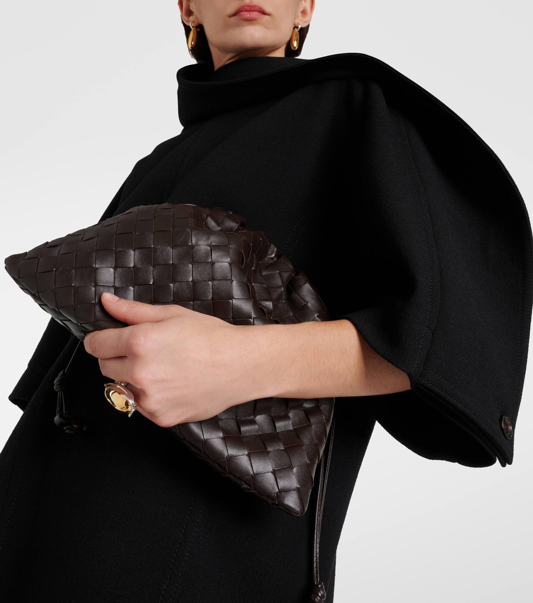 Dustbag Small leather clutch - 3