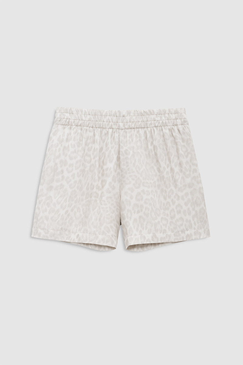 Kam Short - Washed White Leopard 1