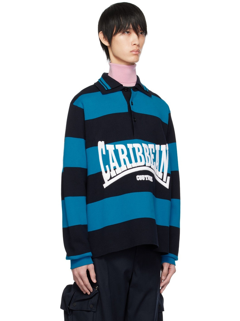 Navy 'Caribbean Couture' Polo 2