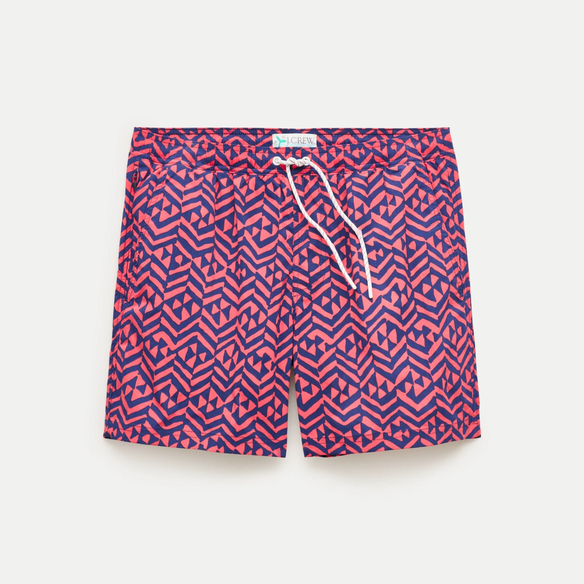 6" soft-lined stretch swim trunk - 1