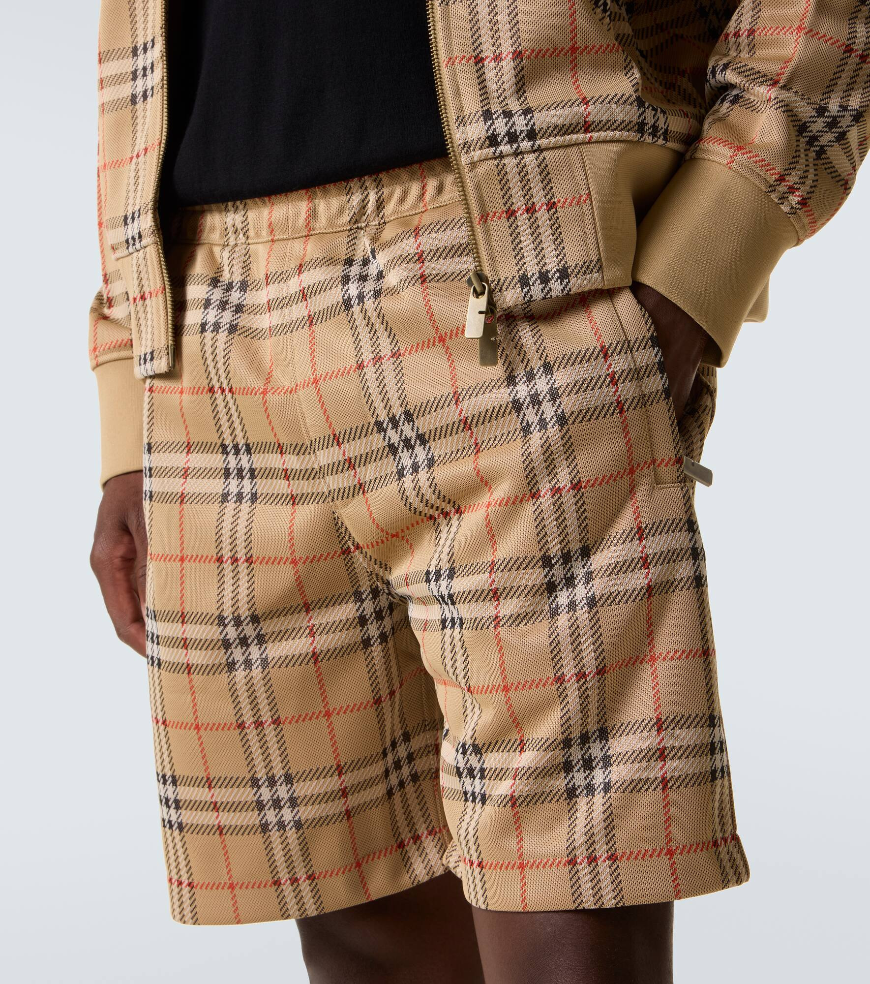 Burberry Check shorts - 5