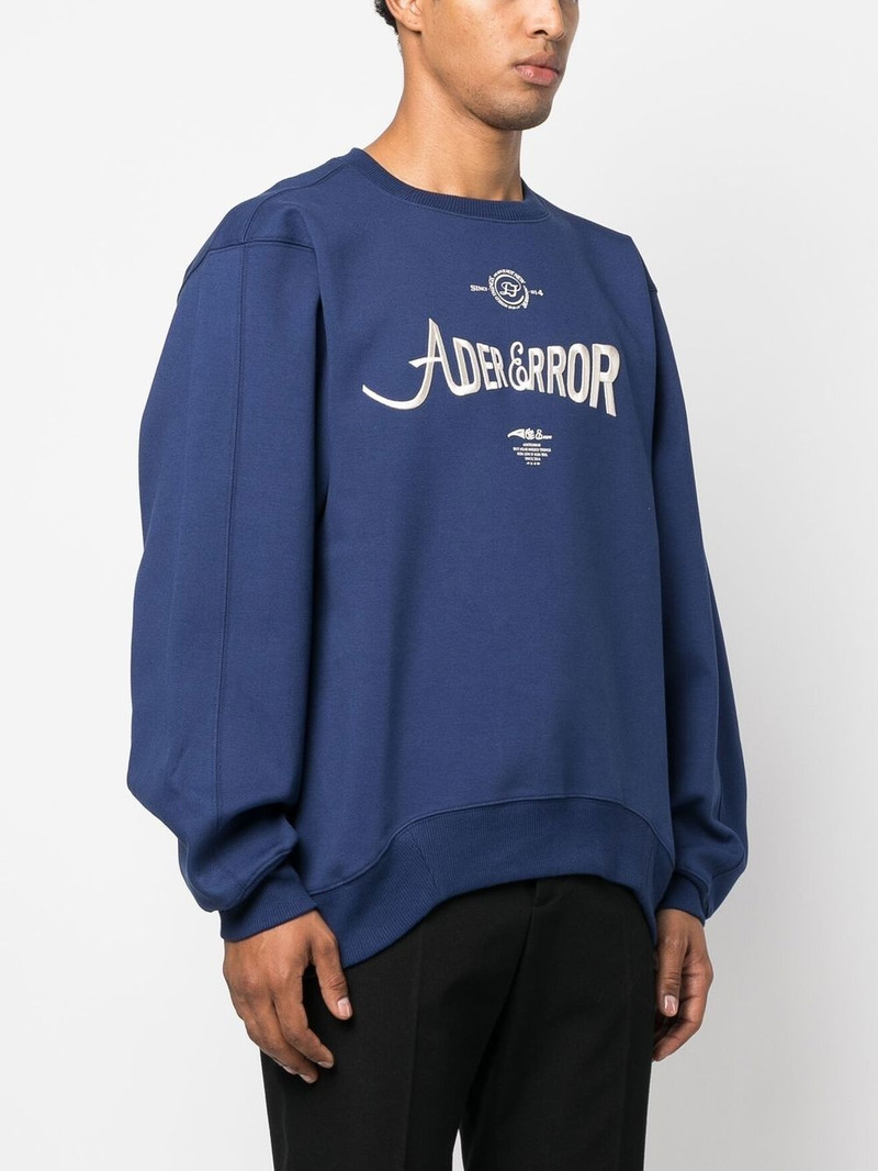 logo-print long-sleeve sweatshirt 4