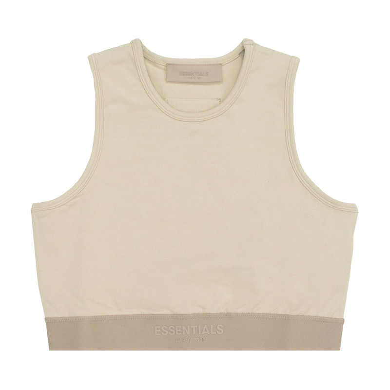 Fear of God Essentials Sport Tank 'Wheat' - 1