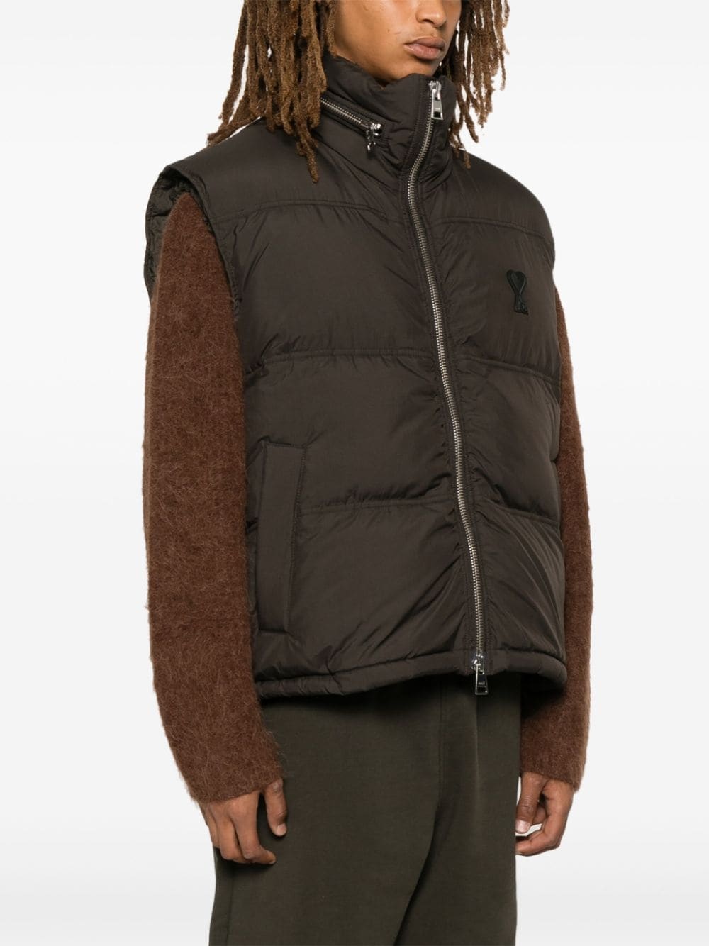 Ami de Coeur down puffer gilet - 3