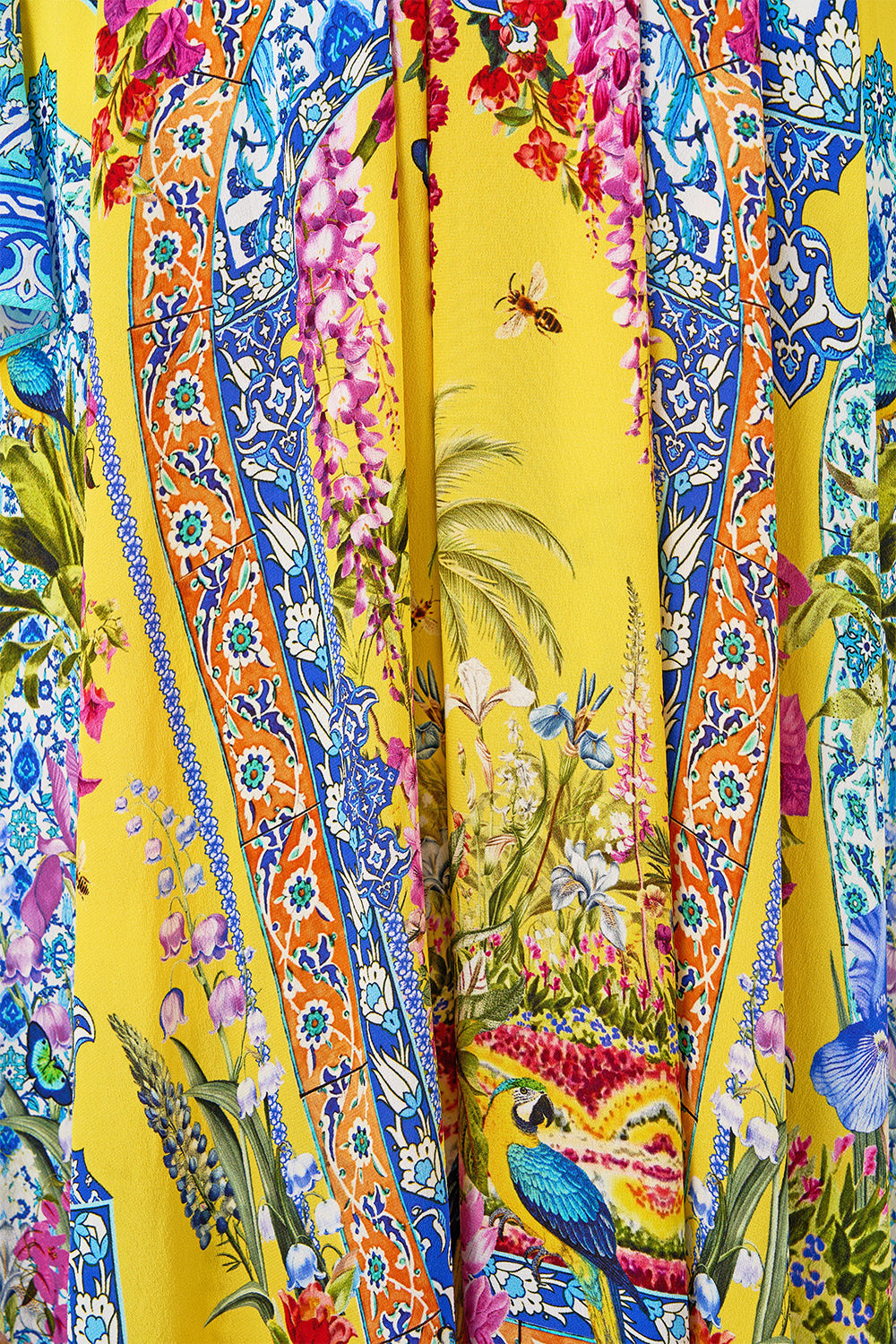 KIMONO SLEEVE DRESS WITH SHIRRING DETAIL - 7